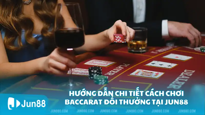 Hướng dẫn chi tiết cách chơi Baccarat đổi thưởng tại Jun88 